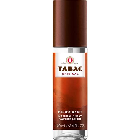 tabac deodorant natural spray vaporisateur.